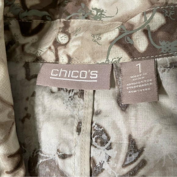 Chicos floral Shacket - Picture 4 of 7